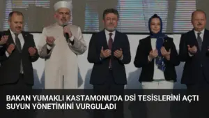 Bakan Yumaklı Kastamonu’da DSİ Tesislerini Açtı Suyun Yönetimini Vurguladı