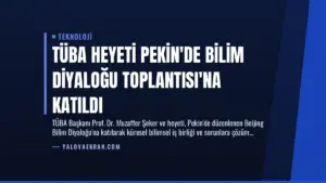 TÜBA Heyeti Pekin’de Bilim Diyaloğu Toplantısı’na Katıldı
