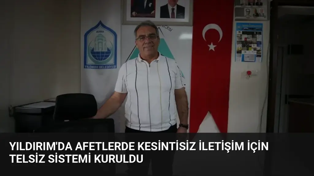 Yıldırım'da Afetlerde Kesintisiz İletişim İçin Telsiz Sistemi Kuruldu